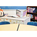 Durable InstaView Expandable Desktop Reference System, 10 Panels, Assorted Borders