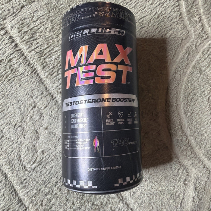 Max Test™, Testosterone Booster, 120 Capsules by Price Is Right Miami