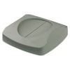 Rubbermaid Untouchable Square Swing Top Lid, 16w x 16d x 4h, Gray