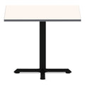 Alera Reversible Laminate Table Top, Square, 35.38w x 35.38d, White/Gray