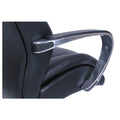 La-Z-Boy Commercial 2000 Big/Tall Executive Chair, Supports Up to 400 lb, 20.5" to 23.5" Seat Height, Black Seat/Back, Silver Base