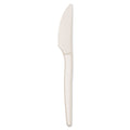 Eco-Products Plant Starch Knife - 7", 50/Pack, 20 Pack/Carton