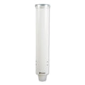 San Jamar Small Pull-Type Water Cup Dispenser, For 5 oz Cups, White