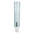 San Jamar Large Pull-Type Water Cup Dispenser, For 12 oz Cups, Translucent Blue
