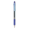 Zebra Jimnie Gel Pen, Stick, Medium 0.7 mm, Blue Ink, Smoke Barrel, 12/Pack