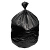 GEN Waste Can Liners, 60 gal, 1.2 mil, 38" x 58", Black, 100/Carton