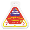 TREND Three-Corner Flash Cards, Multiplication/Division, 5.5 x 5.5, 48/Set