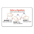 TREND Three-Corner Flash Cards, Multiplication/Division, 5.5 x 5.5, 48/Set