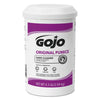 GOJO Original Pumice Hand Cleaner, Lemon, 4.5 lb Cartridge, 6/Carton