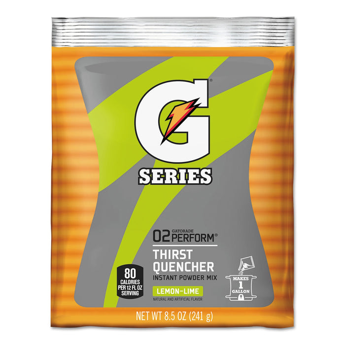 Gatorade Original Powdered Drink Mix, Lemon-Lime, 8.5oz Packets, 40/Carton