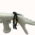 Guess Gold-Tone 3-Pc. Set Crystal, Heart & Bead Faux Leather Slider Bracelets by Vanessa Jane