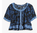 Free People Perfect Day Gathered Top, Size XS by Vanessa Jane