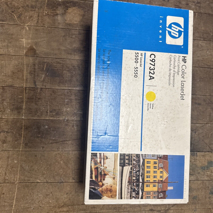HP C9732A Yellow Print Cartridge, Sealed by Price Is Right Miami