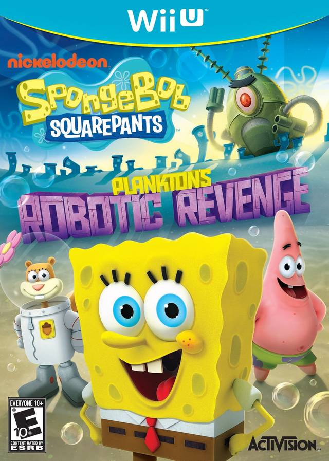 Spongebob Squarepants Plankton's Robotic Revenge (Nintendo WiiU) by J2Games