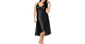 Flora by Flora Nikrooz Plus Size Satin Stella Nightgown by Vanessa Jane