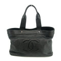 Chanel Cocomark Goatskin Perforated Large CC Tote Bag #2916 by Bolt Boutique