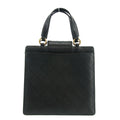 Chanel Matelasse Caviar Skin Turnlock Tote Bag Black 13 Series #2918 by Bolt Boutique