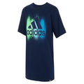 Adidas Big Boys Short Sleeve Aeroready Badge of Sport T-Shirt by Vanessa Jane