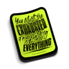 Exhausted -  Hard Hat Decal