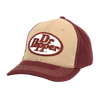 Dr Pepper Oval Logo Hat - Tan and Red