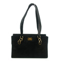 Chanel Black Nubuck Leather Chain Shoulder Bag 7 Series #2924 by Bolt Boutique