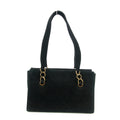 Chanel Black Nubuck Leather Chain Shoulder Bag 7 Series #2924 by Bolt Boutique