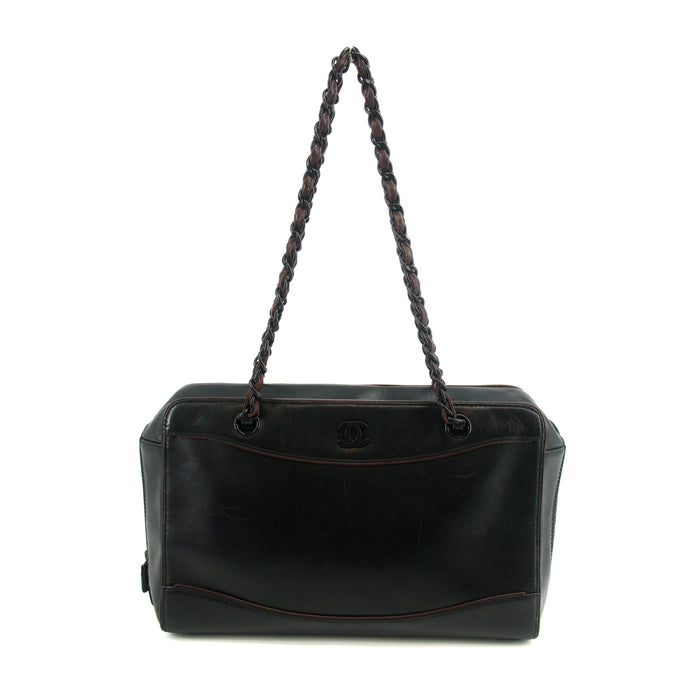 Chanel Coco Mark Brushed Calfskin Medium Shoulder Bag #2925 by Bolt Boutique