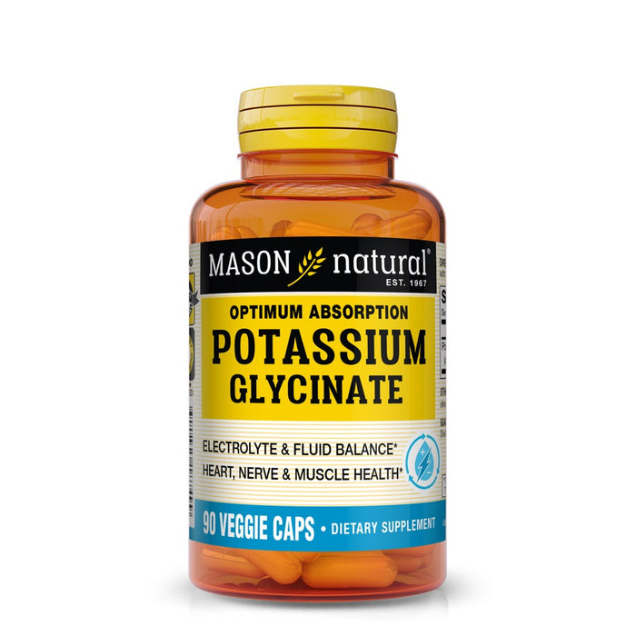 Mason Natural Naturals Potassium Glycinate Veggie Multivitamin Capsules - 90ct by Pasteur Pharmacy