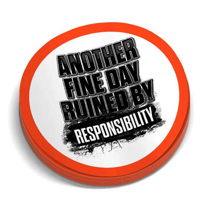 Responsibility - Hard Hat Decal by Armed American Supply