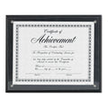 DAX Award Plaque, Wood/Acrylic Frame, Up to 8.5 x 11, Black