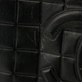 Chanel Chocolate Bar Black Lambskin Tote Bag 2 Series #2939 by Bolt Boutique