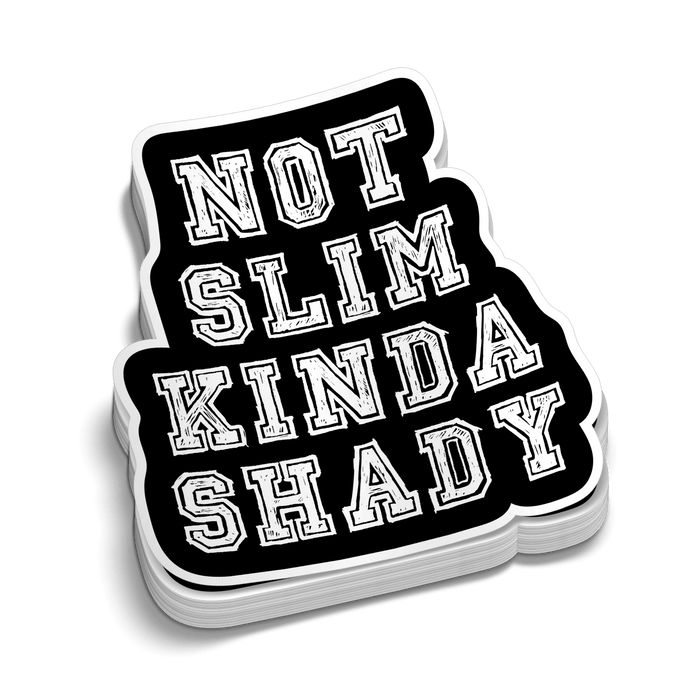 Slim Shady - Hard Hat Decal by Armed American Supply