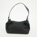 Gucci Black GG Canvas x Leather Shoulder Bag #2942 by Bolt Boutique
