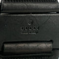 Gucci Black GG Canvas x Leather Shoulder Bag #2942 by Bolt Boutique