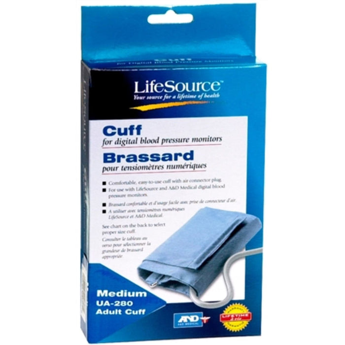 LifeSource Digital Blood Pressure Cuff Adult Medium UA-280 by Pasteur Pharmacy
