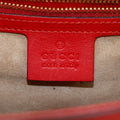 Gucci Red Sylvie Sherry Line Leather Shoulder Bag #2943 by Bolt Boutique