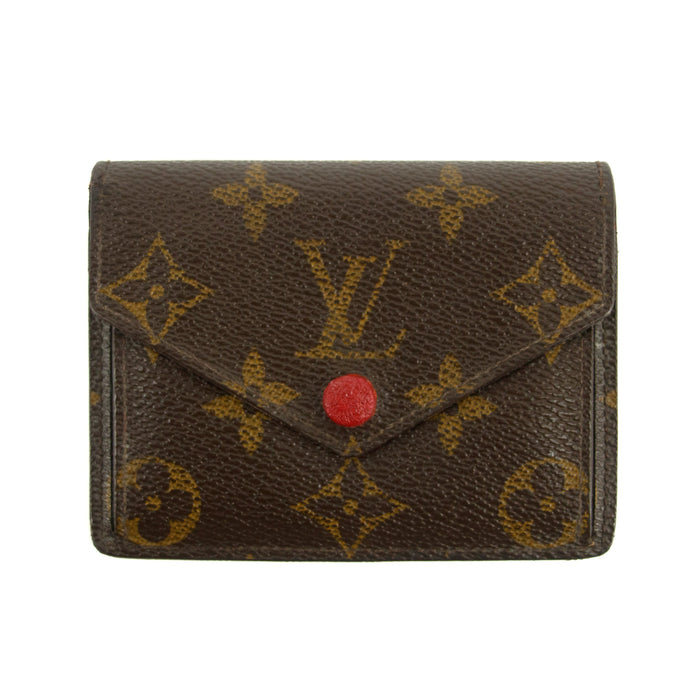 Louis Vuitton Monogram Portefeuille Marie Wallet w/ Red Interior #2945 by Bolt Boutique