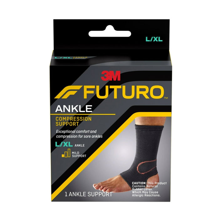 FUTURO Comfort Slim Silhouette Ankle Support, Breathable Sleeve, L/XL by Pasteur Pharmacy