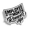 Runner Up  -  Hard Hat Decal
