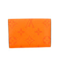 Louis Vuitton Orange Taigarama Discovery Compact Mini Wallet #2952 by Bolt Boutique