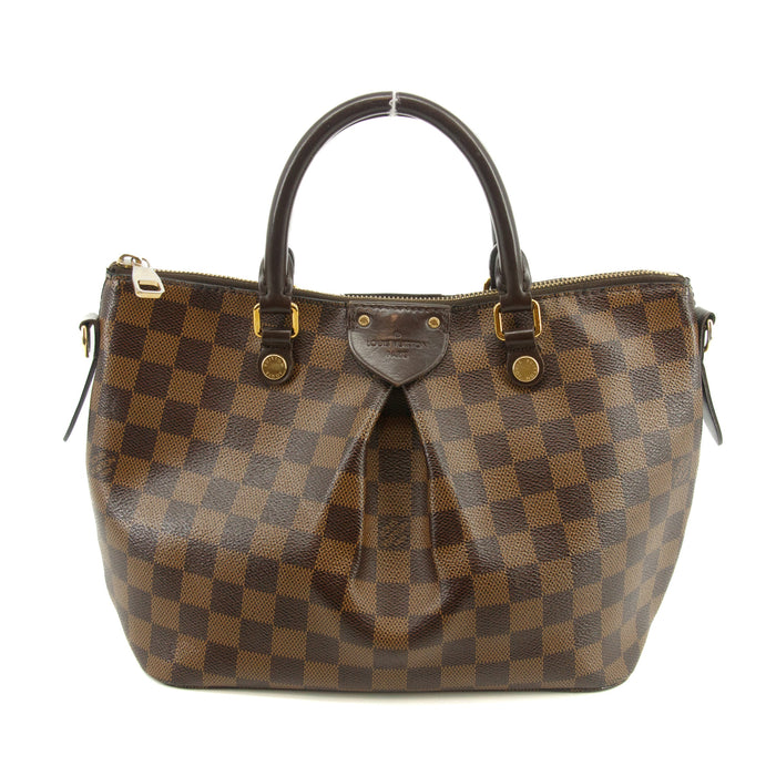 Louis Vuitton Damier Ebene Sienna PM Tote Bag #2956 by Bolt Boutique