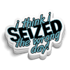 Seized -  Hard Hat Decal
