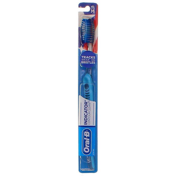 Oral-B Indicator Contour Clean Medium Bristle Manual Toothbrush - 1ct by Pasteur Pharmacy