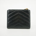 YSL Saint Laurent Black Cassandre Matelasse Bifold Wallet #2965 by Bolt Boutique
