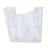deflecto Euro-Style DocuPocket Portrait Wall File, A4/Letter/Magazine/Portfolio Size, 10.25" x 4" x 10", Clear