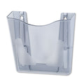 deflecto Euro-Style DocuPocket Portrait Wall File, A4/Letter/Magazines/Portfolio Size, 10.25" x 4" x 10", Smoke