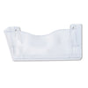 deflecto Euro-Style DocuPocket Landscape Wall File, Larger Files/Tabloid Size, 15" x 4" x 6.63", Clear