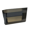deflecto Magnetic DocuPocket Wall File, Letter Size, 13" x 4" x 7", Smoke
