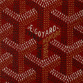 Goyard Red Ambassade MM Goyardine Tote Bag #2978 by Bolt Boutique