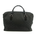 Gucci GG Nylon Canvas Black 2Way Boston Bag #2984 by Bolt Boutique